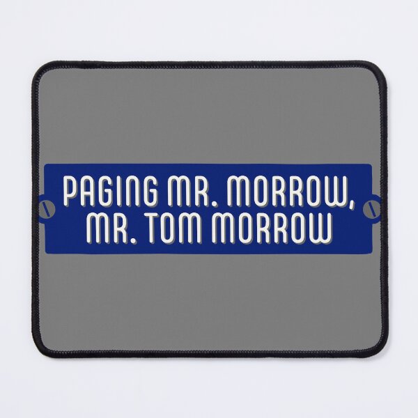 Item preview, Paging Mr. Morrow designed and sold by Sam's Stuff That's Random.