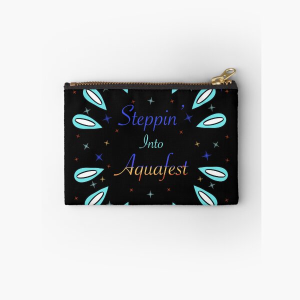 Item preview, Steppin’ Into Aquafest - Signature Move Text Art. Water Droplets Fan Out with Sparkles designed and sold by vystudio.