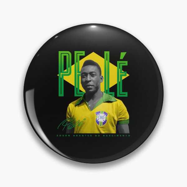 Item preview, Pele Brazil Football designed and sold by LindaHempelnb.