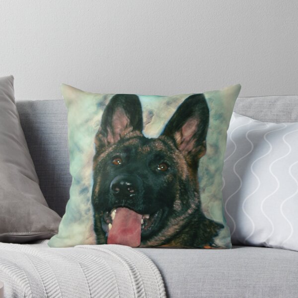 Item preview, Working German Shepherd Dog GSD -  Watercolor designed and sold by k9printart.