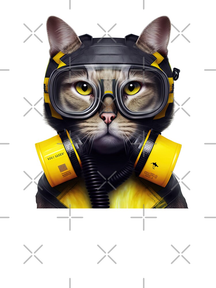 Officer police cat Sticker for Sale by AnimalArtPhotos in 2023