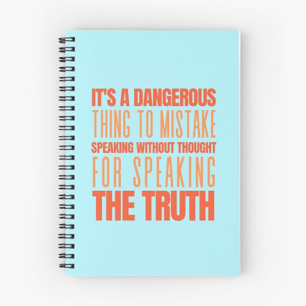 Item preview, Speaking the Truth, Glass Onion, Blanc Quote designed and sold by shminoa.