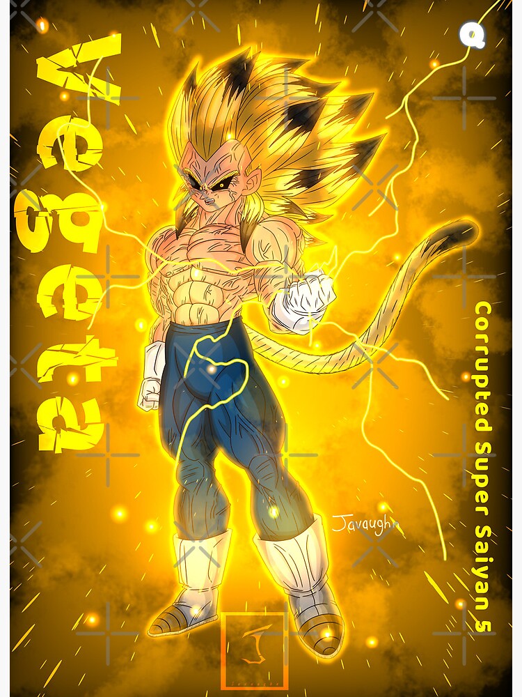 Super Saiyan 5 Vegeta Is Born 