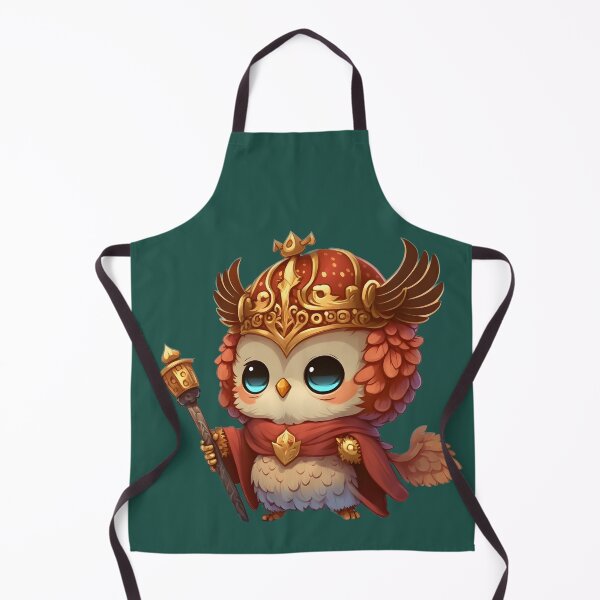 Item preview, Cute Chibi Owl King, Tiny Owl , gift for owl lover, I’ll Owl ways love you, owl Valentine, coffee valentine designed and sold by Mumzy2many.