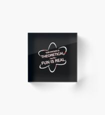 Fun is Real - Geek, nerd shirt - Peter Parker Shirt, Spiderman Homecoming Shirt Acrylic Block