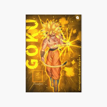 Corrupted Super Saiyan 5 BROLY, Dragon Ball NEW AGE INSPIRED Greeting  Card for Sale by Quietyou