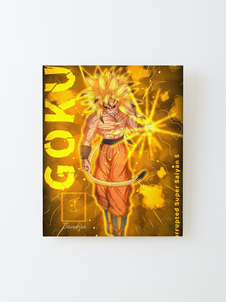 Dragon Ball AF Son Goku SSJ5 Powerful 1Pc Canvas Print — DBZ Store