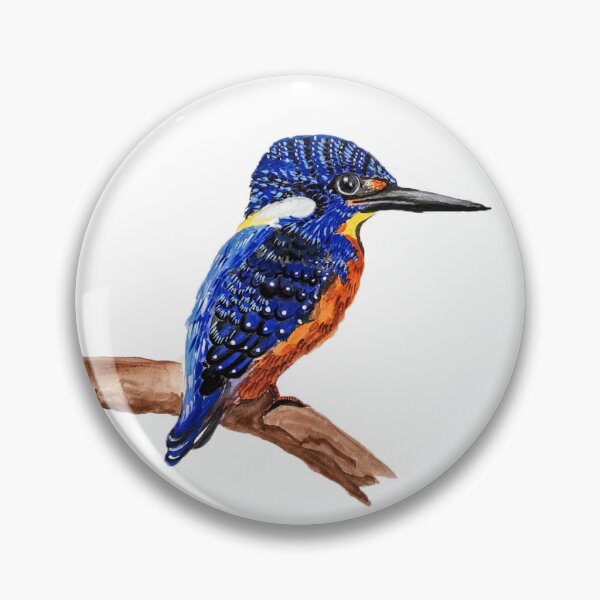 Item preview, Azure Kingfisher designed and sold by celineartstudio.