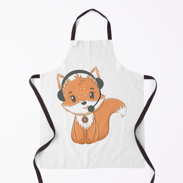 Item preview, smiling musical fox designed and sold by Emotionsy.