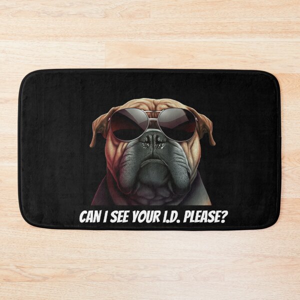 Item preview, Security dog I.D check designed and sold by AnimalArtPhotos.