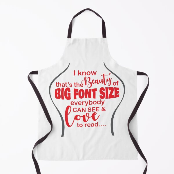 Item preview, BEAUTY OF BIG FONT SIZE FOR WOMEN designed and sold by hemart.