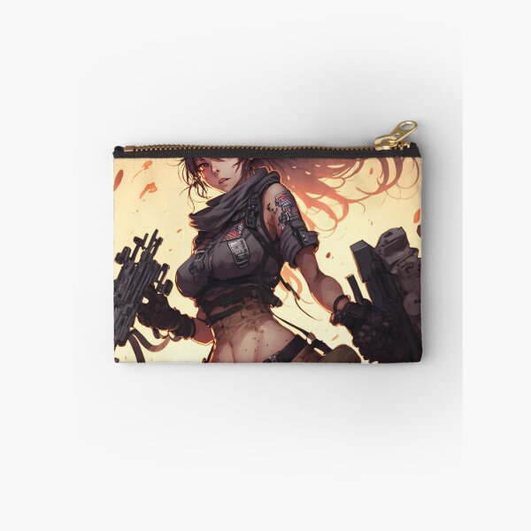 Item preview, Akiko-military Anime / Manga Girl designed and sold by EnjoyDigitalArt.