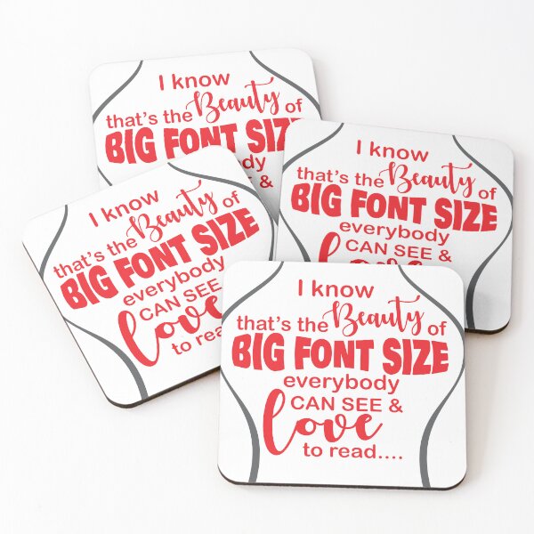 Item preview, BEAUTY OF BIG FONT SIZE FOR WOMEN designed and sold by hemart.