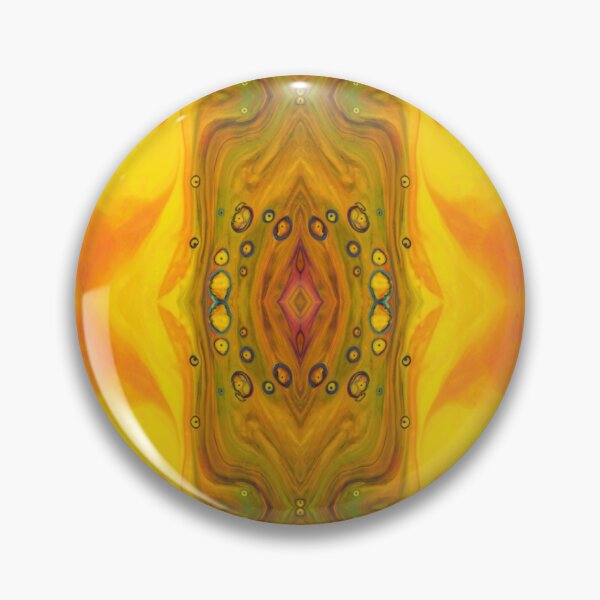 Item preview, Yellow Pattern Psychedelic Psychedelic designed and sold by Tschousef.