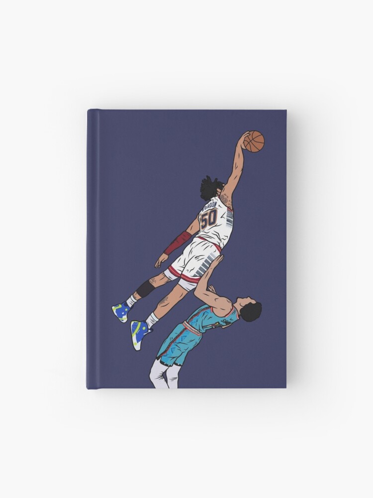 Aaron Gordon Dunks on Landry Shamet Sticker for Sale by