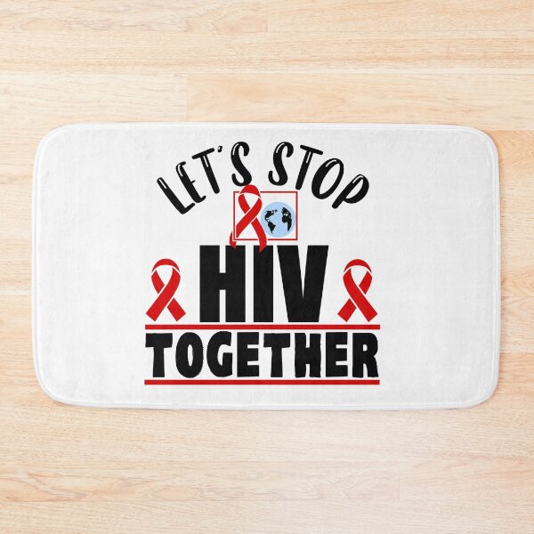 Item preview, lets stop HIV together designed and sold by Allklassy.