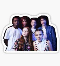 Stranger Things Cast Sticker