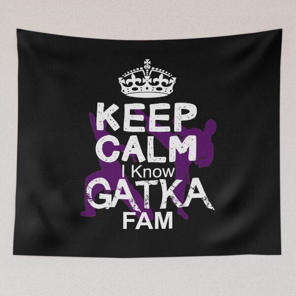 Item preview, Keep Calm I Know Gatka Fam designed and sold by MartialArtsNerd.