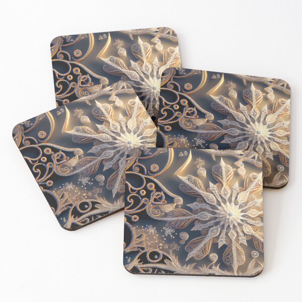 Item preview, Snow stars (3/8) designed and sold by sabantha.