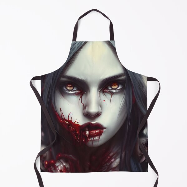 Item preview, Beautiful Red Eyed Zombie Girl designed and sold by Nitram1990.