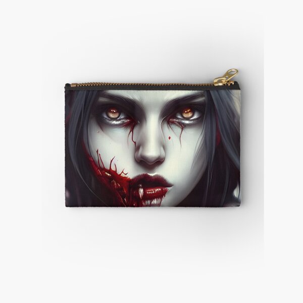 Item preview, Hermosa chica zombie de ojos rojos designed and sold by Nitram1990.