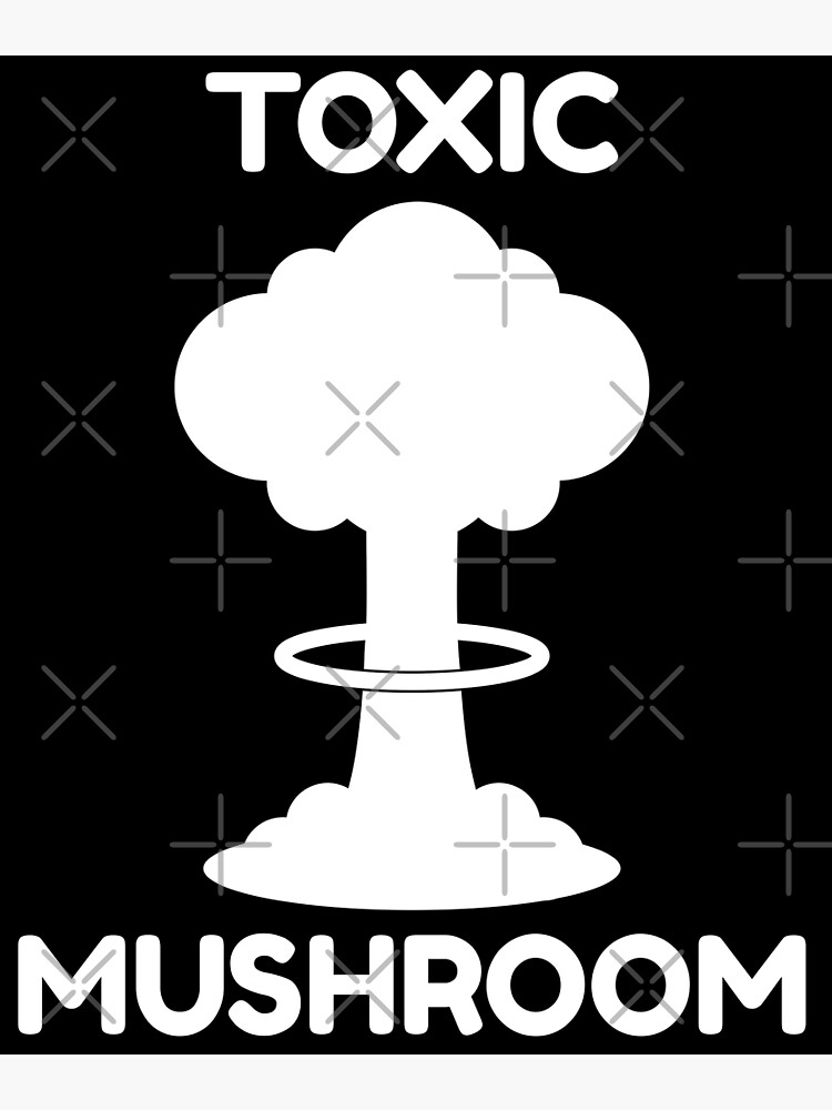 Disover Toxic Mushroom Funny Science Premium Matte Vertical Poster