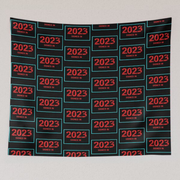 Item preview, 2023 signed in designed and sold by WORDtoARTwork.