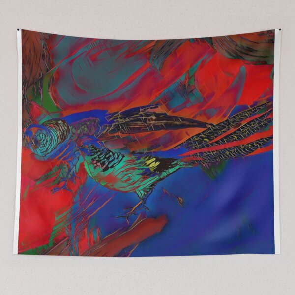 Item preview, Pheasants in Winter designed and sold by TinaJostDesigns.
