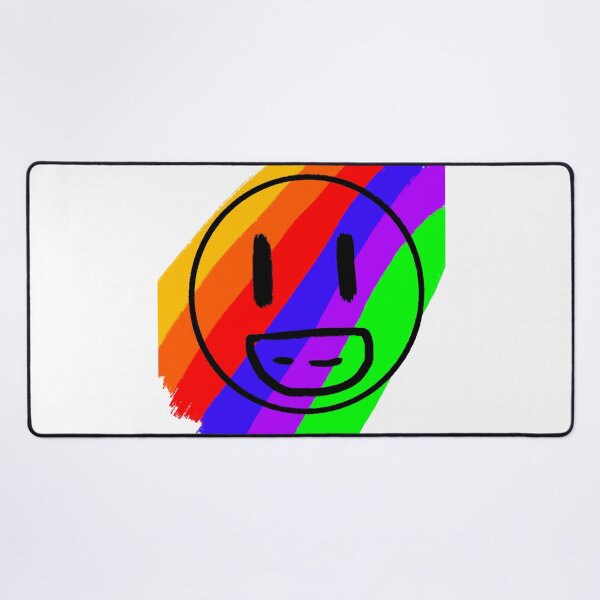 Item preview, Rainbow Smiley Face designed and sold by Usagicollection.