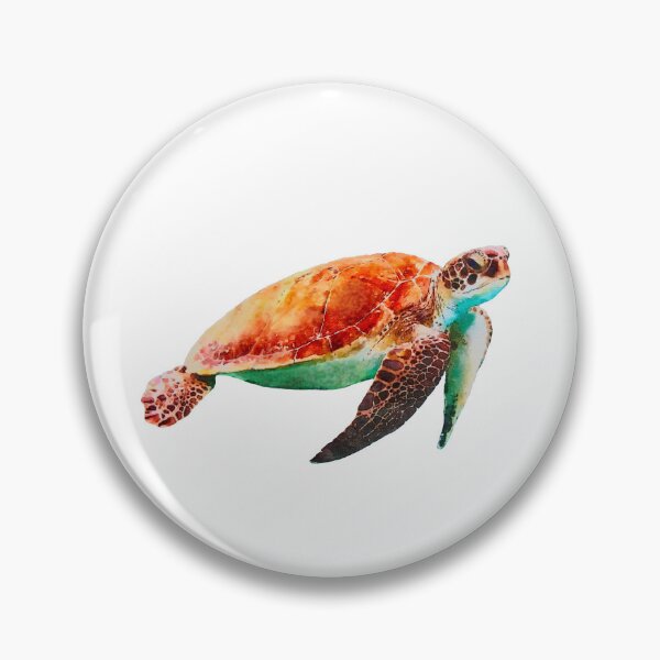 Item preview, Sea turtle, climate change benefit art: donating 100% of the profit to organizations working to save the environment designed and sold by seekingclarity.