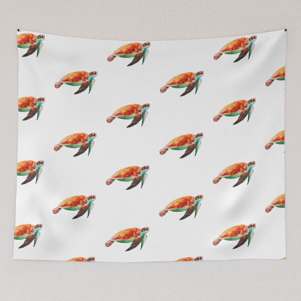 Item preview, Sea turtle, climate change benefit art: donating 100% of the profit to organizations working to save the environment designed and sold by seekingclarity.