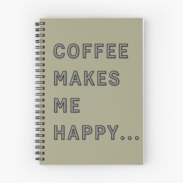 Item preview, Coffee Makes Me Happy designed and sold by Cafe-Color.