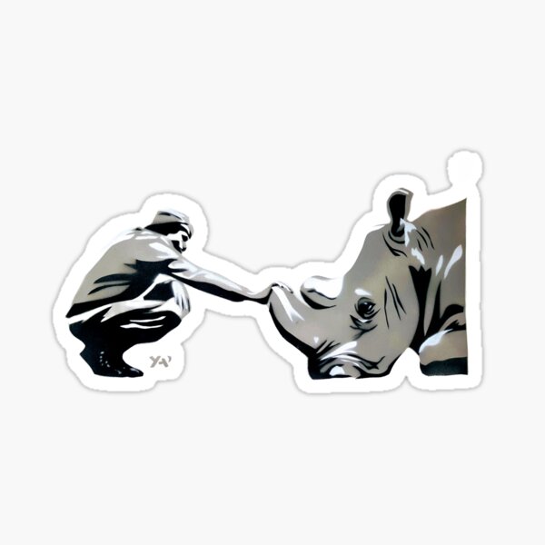 Item preview, The Last Rhino designed and sold by celineartstudio.