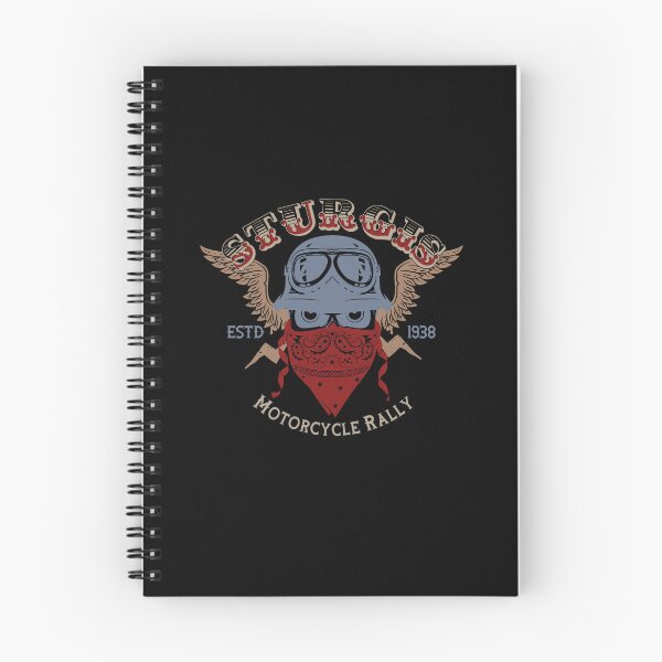 Item preview, Sturgis motorcycle rally south Dakota Skull retro style designed and sold by PincGeneral.