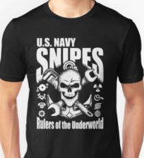 United States Navy Pit Snipes Design Unisex T-Shirt