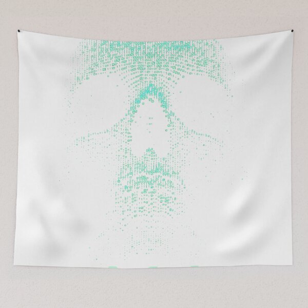 Item preview, MW Green Skull  designed and sold by FuzzDC.