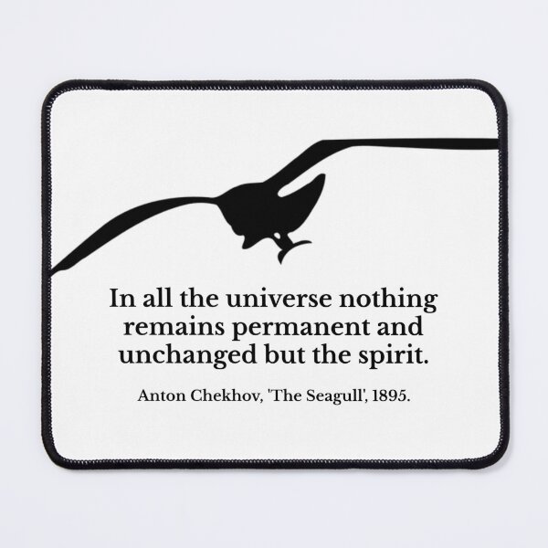 Item preview, Anton Chekhov quote on the power of the human spirit designed and sold by TheatreMerch.