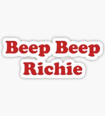 Beep Beep Richie Sticker