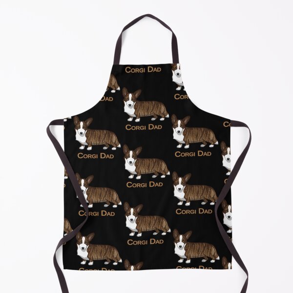 Item preview, Black Tan Brindle Cardigan Welsh Corgi Dad Dog Lover designed and sold by Baudendistel.