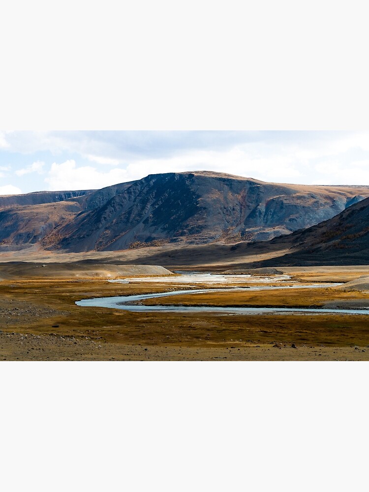 Poster Montagnes De L Alta Mongolie Par NicBucci Redbubble   Flat,750x,075,f Pad,750x1000,f8f8f8 