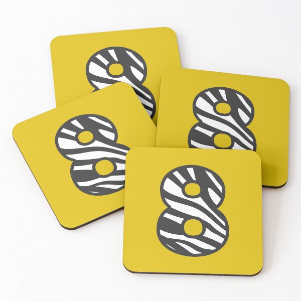 Item preview, Zebra pattern number 8 - stripped number  designed and sold by Basma Store.