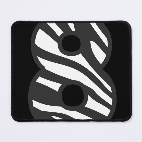 Item preview, Zebra pattern number 8 - stripped number designed and sold by Basma Store.