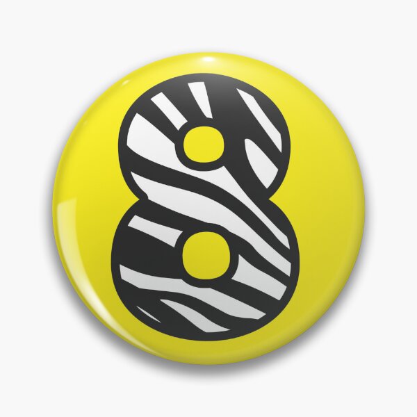 Item preview, Zebra pattern number 8 - stripped number  designed and sold by Basma Store.