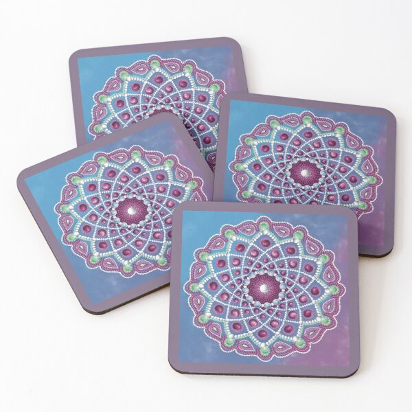 Item preview,  Blue gradient mandala designed and sold by ShreecreatE.