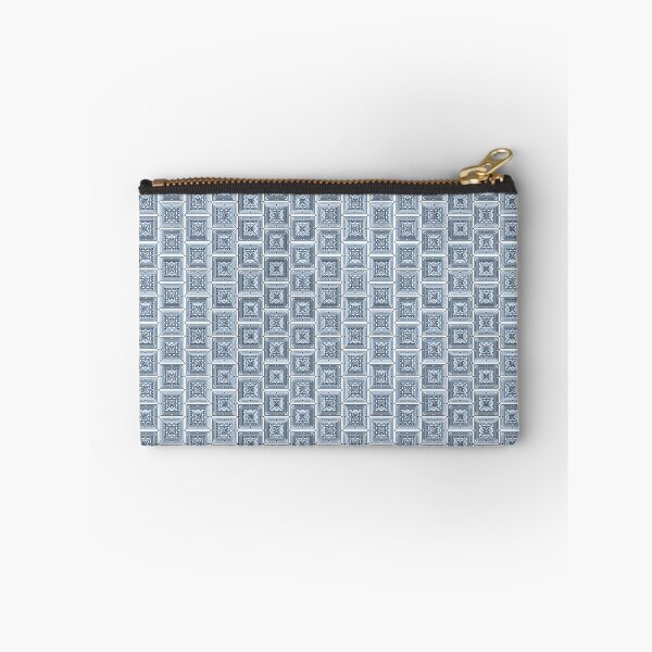 Item preview, Blue/White Blocky Tile designed and sold by Grey Smith.