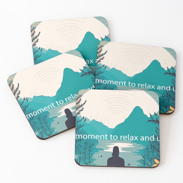 Item preview, Take a moment to relax and unwind sticker designed and sold by Meloncholai.