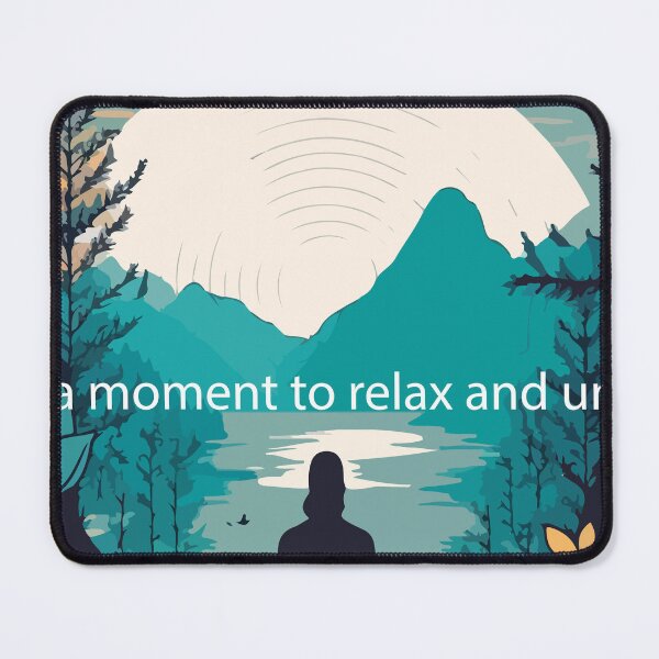 Item preview, Take a moment to relax and unwind sticker designed and sold by Meloncholai.