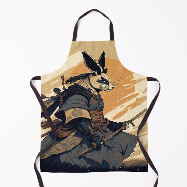 Item preview, ukiyo-e Samurai Rabbit designed and sold by Sabot119.