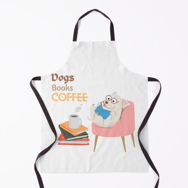 Item preview, Dogs Books And Coffee Dog Reader Coffee Quote designed and sold by FunnyFreak.