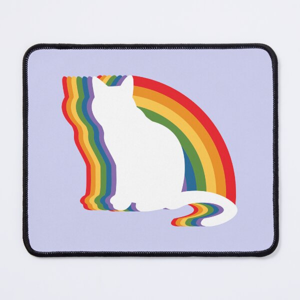 Item preview, Rainbow Cat Colorful Rainbow designed and sold by thearrtfive.
